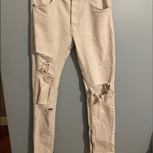 Divided distressed skinny jeans